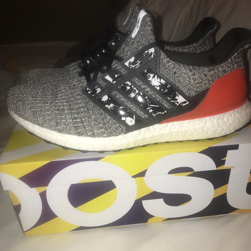Ultraboost 4.0 white carbon custom